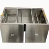 Separador de Aceite y Agua de Acero Inoxidable Subterráneo para Piscinas de Aceite, Cocinas de Catering y Restaurantes, Tanque de Eliminación de Aceite y Sedimentación