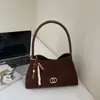Bolso de Moda Nuevo y Tendencia para Mujer para el Trabajo, Bolso de Hombro Elegante, Bolso de Axila con Estampado de Vaca, Bolso de Mano Estilo Occidental con Estampado de Leopardo