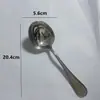 Cuchara Sopera Grande de Acero Inoxidable 304, Cuchara Grande Estética de Boca Ancha para Uso Doméstico, Cuchara de Servicio para Buffet de Hotel