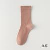 Calcetines sin costuras para mujer, Hilo de algodón, Calcetines de media pantorrilla para primavera y otoño, Calcetines largos blancos para maternidad, Calcetines holgados, Mocasines, Calcetines largos para primavera y verano