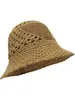 Sombrero Más Vendido de Amazon para Mujer, Sombrero de Pescador de Paja Tejido Transpirable para Exteriores de Verano, Sombrero de Sombrilla para Circunferencia de Cabeza Grande