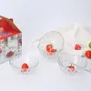 Venta al por mayor de cuencos de vidrio de diamante, juego de seis piezas, cuencos de cristal, juego de cuatro piezas, cuencos de regalo para eventos, juego de dos piezas