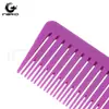 Peine Popular de Cola Puntiaguda para Comercio Exterior Peine de Peluquería Aguja de Acero Punto Fijo de Resalte Peine de Cola Puntiaguda Salón de Belleza Peine de Estilismo para Mechas Peine de ABS