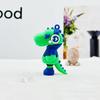 Llavero de dinosaurio de moda, colgante de muñeca, rayo, pequeño colgante de llavero de dinosaurio, colgante de máquina de muñecas de pegamento, venta al por mayor