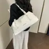 Bolsa de ombro casual estilo coreano Melard retrô, bolsa tote grande e moderna para trabalho e deslocamento, novidade outono 2026