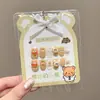 Uñas para Año Nuevo Infantil Pegatinas de Uñas para Nochevieja de Niñas Pegatinas de Uñas Sanrio Arte de Uñas Pegatinas para Dedos Kuromi Lindas para Nochevieja