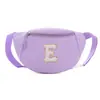 Riñonera Trendy Cool Estilo Coreano para Niños y Niñas, Elegante Diseño de Letras Grandes, Riñonera de Color Sólido para Bebés, Nuevo Modelo 2026, Bolso Infantil Transfronterizo