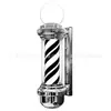 Salón de peluquería Barbería encender luz salón de peluquería LED de pared exterior impermeable logo redondo retro Ronaldinho 7 Energía de caballo caja de luz de ahorro de energía