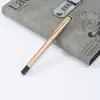 Venda por atacado metal bala esferográfica caneta negócio simples caneta esferográfica assinatura caneta presente estudante metal caneta assinatura