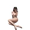 Valle Apasionado Lencería Sexy Transfronteriza Talla Grande Sexy Perspectiva Hueca Mono Traje Tentación Medias Abiertas Dropshipping