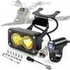 Farol de Veículo Off-Road, Luz de Teto, Modificação de Carro LED Estrobo Farol Auxiliar Adequado para Sur-Ron Segway
