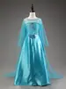 Vestido de Princesa Congelada de Halloween Malla Vestido de Niñas Ropa Infantil Venta al por Mayor Vestido Vestido Infantil Una Pieza Dropshipping Elsa