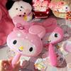 Hola hellokitty Hello Kitty Pegatina Espejo de Diamante Hecho a Mano DIY Espejo de Maquillaje Regalo de Cumpleaños Niñas Navidad