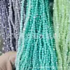 Cuentas de cristal para pastel redondas de 4 mm, obleas, doble vidrio plano, accesorios para joyería hechos a mano, aretes, collar, pasador, diadema DIY