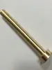 Pin superior de berilio núcleo amarillo inserto varilla cilíndrica de acero inoxidable resistente a altas temperaturas pin de inserción de berilio no estándar