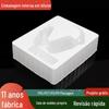 Bandeja blister atacado de fábrica ps fones de ouvido plástico forrado produtos eletrônicos blister pvc flocking blister bandeja interna