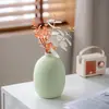 Juego de jarrones de cerámica modernos, 4 piezas, colores neutros, para decoración del hogar, disponible en varios colores, apto para flores secas y flores frescas