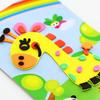 Papel Esponja Hecho a Mano Color DIY Material para Hacer Niños Jardín de Infancia Papel Esponja de Espuma Hoja Grande Papel Decorativo Hecho a Mano