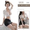 Lencería Sexy Sexy OL Ropa de Secretaria para Damas Profesionales Perspectiva Pecho Cadera Ropa de Pasión Deseo Puro