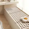 Alfombra de lujo ligero de alta calidad para celebridad de internet, alfombra universal para ventana de cuatro estaciones, alfombra para dormitorio, balcón, alfombra gruesa de imitación de cachemira