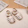 Sandalias de verano para niños, sandalias romanas de punta cerrada para niñas, zapatos de playa para niños, zapatos infantiles de comercio exterior, zapatos de bebé, sandalias Birkenstock