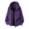 Cortavientos Masculino con Cuello Alto Nylon Elástico en Cuatro Direcciones Deportes al Aire Libre Casual Conjunto de Chaqueta Malla Primavera y Otoño Cárdigan Superior Unisex