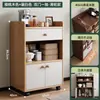 Armario de té, estante de almacenamiento de pared para sala de estar, mueble auxiliar para el hogar, armario de té móvil para oficina, armario de almacenamiento para juego de té