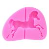 Molde de silicona de carrusel, molde para pastel Tianma, molde para decoración de chocolate con azúcar, molde para hornear DIY