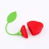 Fábrica Mini Chá de Morango Limão Coador de Chá Fabricante de Chá Saco de Chá de Silicone Bola de Chá Ponto