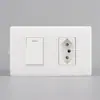Enchufe de Brasil enchufe USB de Brasil enchufe de interruptor de pared