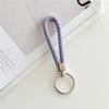Cordón para llavero con anilla corta, disco U, cuerda universal para colgar en la muñeca, antipérdida, anticaída, para mujer