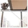 Plumero de Plumas de Avestruz para Eliminación de Polvo, Plumero de Plumas Espeso que No Suelta, Limpieza de Polvo Doméstico, Plumero Electroestático Extensible