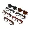 Nuevos Armazones de Gafas de Moda Retro de Marco Pequeño con Filtro de Luz Azul, Adecuados para Lentes Graduados, Gafas de Estilo Artístico Fresco para Mujer sin Graduación