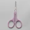 Estudiantes de bricolaje tijeras de cabeza redonda rectas para cortar hilo de costura bordado cabeza de corte tijeras pequeñas de oficina para punto de cruz de belleza