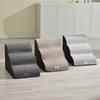 Escada para Pets Degraus Pequenos Cães Subir e Descer Escada Lateral de Cama Escada de Escalada para Cães Idosos Rampa de Esponja Removível e Lavável