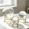 Base triangular transparente de cristal en forma de rama de árbol, un regalo para un adorno de mesa de sala de estar de lujo ligero o soporte para muñecas
