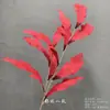 Casamento Estilo Chinês Estilo Vermelho Decoração de Guia de Estrada Arranjo de Flores Artificiais Flor de Teto Cerimônia de Noivado Arranjo de Banquete Arte com Flores Artificiais de Casamento