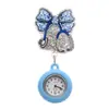 Reloj de Enfermera Transfronterizo, Reloj de Bolsillo para Doctor, Reloj de Silicona Colgante de Dibujos Animados, Hebilla Retráctil de Fácil Extracción, Reloj de Trabajo Médico, Moderno y de Moda