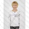 Camiseta de Manga Larga Estilo Americano Transfronteriza Europea y Americana, Top Oscuro Retro Estampado Y2K, Atuendo de Moda Gótica High Street Ins