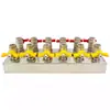 Aço Inoxidável 304 Distribuidor Manifold de Água Molde de Máquina de Moldagem por Injeção Circulador de Água para Molde Controlador de Temperatura Distribuidor de Água de Resfriamento Resistente a Altas Temperaturas