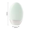 Una variedad de 30ml40ml50ml material de embalaje para protector solar ovalado huevo de ganso botella para crema protectora solar crema BB botella para crema de manos