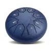 Tambor Etereo Más Vendido de 6 Pulgadas, 8 Tonos, Llave C, Tambor de Lengua de Acero, Tambor para Aliviar el Estrés, Instrumento Musical para Niños, Tambor Etereo de Acero al Carbono, Exportación