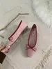 Zapatos de Salón Individuales para Mujer Estilo Francés Bailarinas Primavera y Otoño Zapatos Rojos de Boda Zapatos para Dama de Honor Zapatos Tipo Frijol Slip-on Zapatos para Mujer