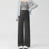 Calça de Maternidade para Primavera e Outono 2025 Novo Estilo, Calça de Pernas Largas Não Apertada para Gestantes, Roupa de Outono