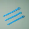 Venta al por mayor en stock de correas para etiquetas de equipaje, correas de plástico coloridas, correas de plástico para etiquetas de equipaje, correas de PVC, correas de regalo