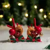 Diademas y Pasadores Decorativos Navideños Transfronterizos Temática de Muñeco de Nieve Navideño con Astas Diademas con Astas Disfraces Festivos Infantiles Diademas con Astas