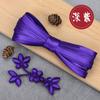 8JDK Botón Cheongsam Botón Chino Estilo Ciruela Bermellón Hebilla de Flor Tejida a Mano Ropa Accesorios Vintage Accesorios