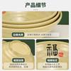 Changshou Fushang tazón de sopa para fideos de arroz tazón para sopa tazón para ramen miso olla caliente serie de vajilla china plato para bocadillos de melamina