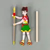 Frete Grátis Brinquedos de Marionetes de Sombra de Madeira Jornada ao Oeste Marionete Sun Wukong Brinquedos de Marionetes de Sombra Nostálgicos Tradicionais Marionete de Sombra Cultural e Criativo