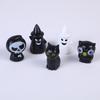 Adereços de Bar para Festa de Halloween Homem Caveira Pequeno Luminoso Caveira Fantasma Mão Múmia Lápide Caixão de Vampiro